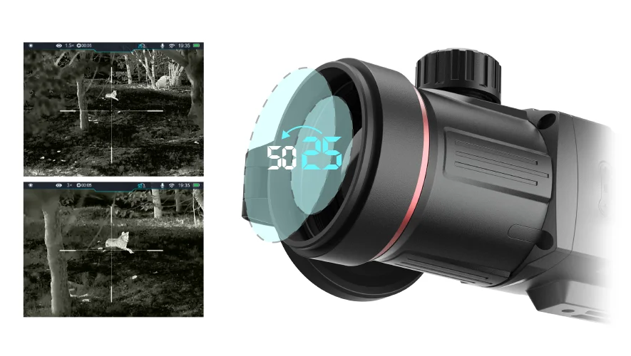 IRay Rico RH50 Pro с переменным оптическим увеличением